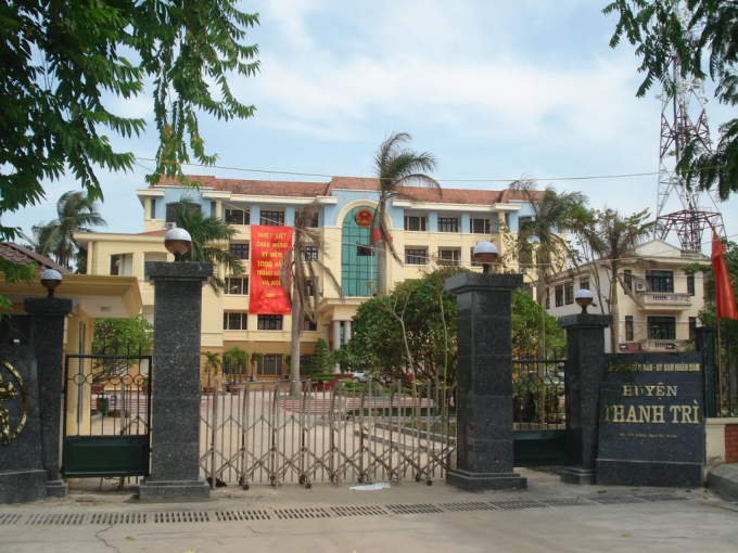 THANH TRI DISTRICT People's Committee