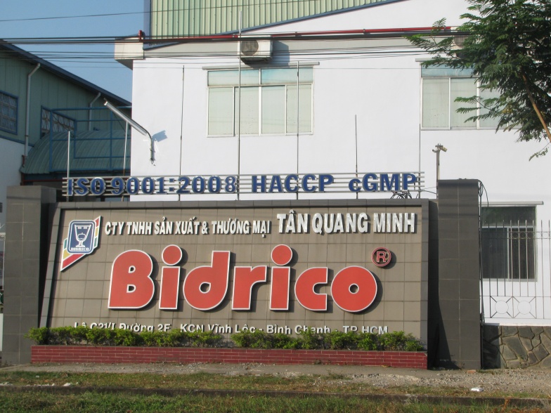 NƯỚC GIẢI KHÁT BIDRICO