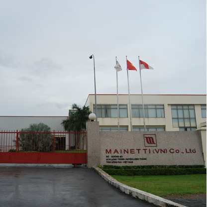 NHÀ MÁY CÔNG TY TNHH MAINETTI VIỆT NAM - KCN Long Thành - Đồng Nai 